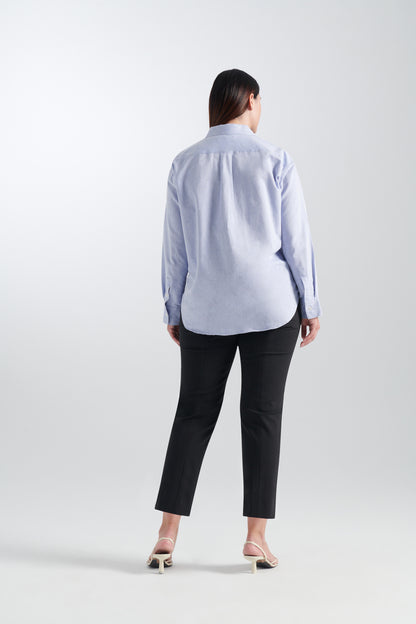 French Blue | Oxford shirt | back