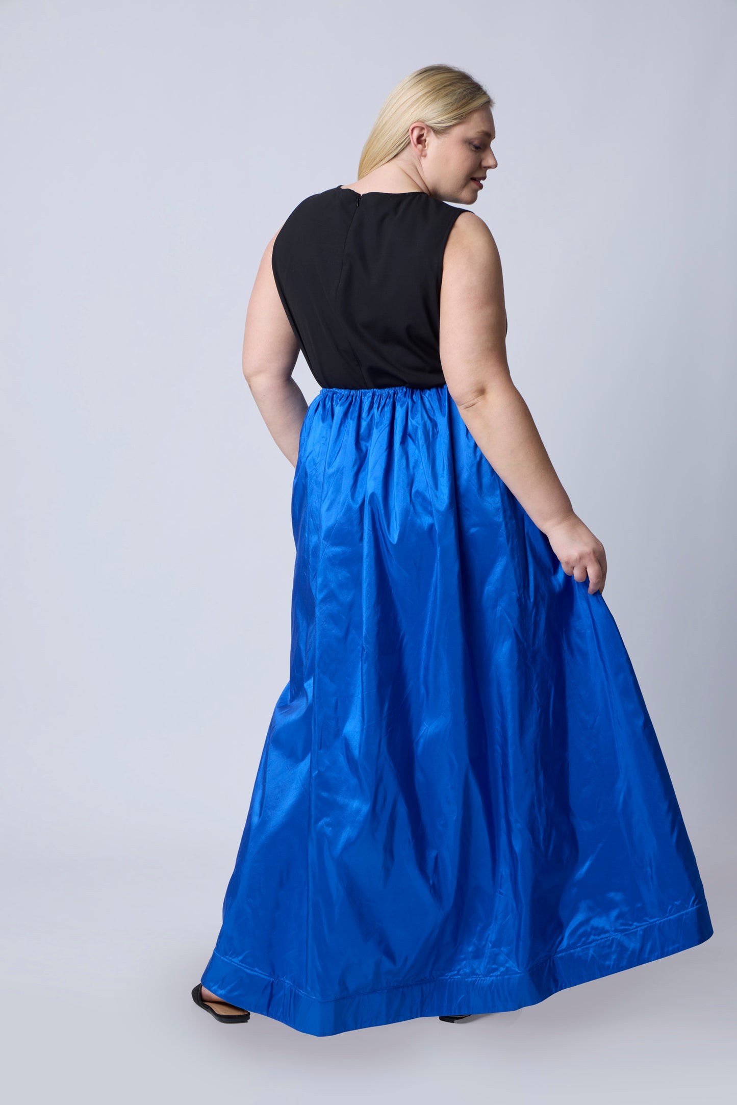 Yves Klein Blue | Ingrid Maxi Ballgown Skirt | back