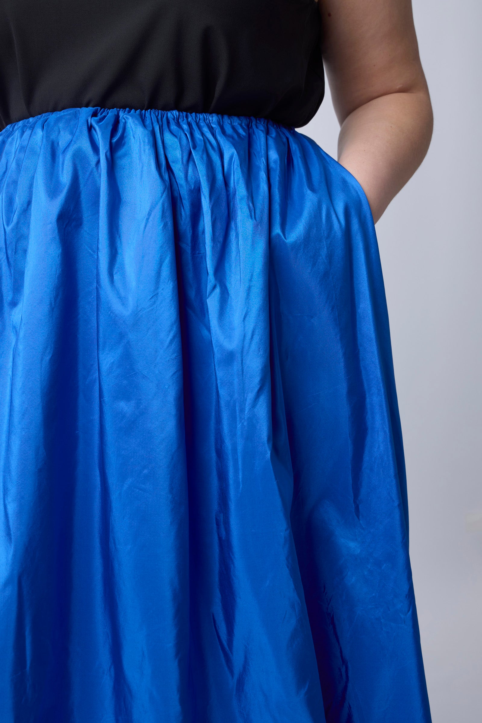 Yves Klein Blue | Ingrid Maxi Ballgown Skirt | detail