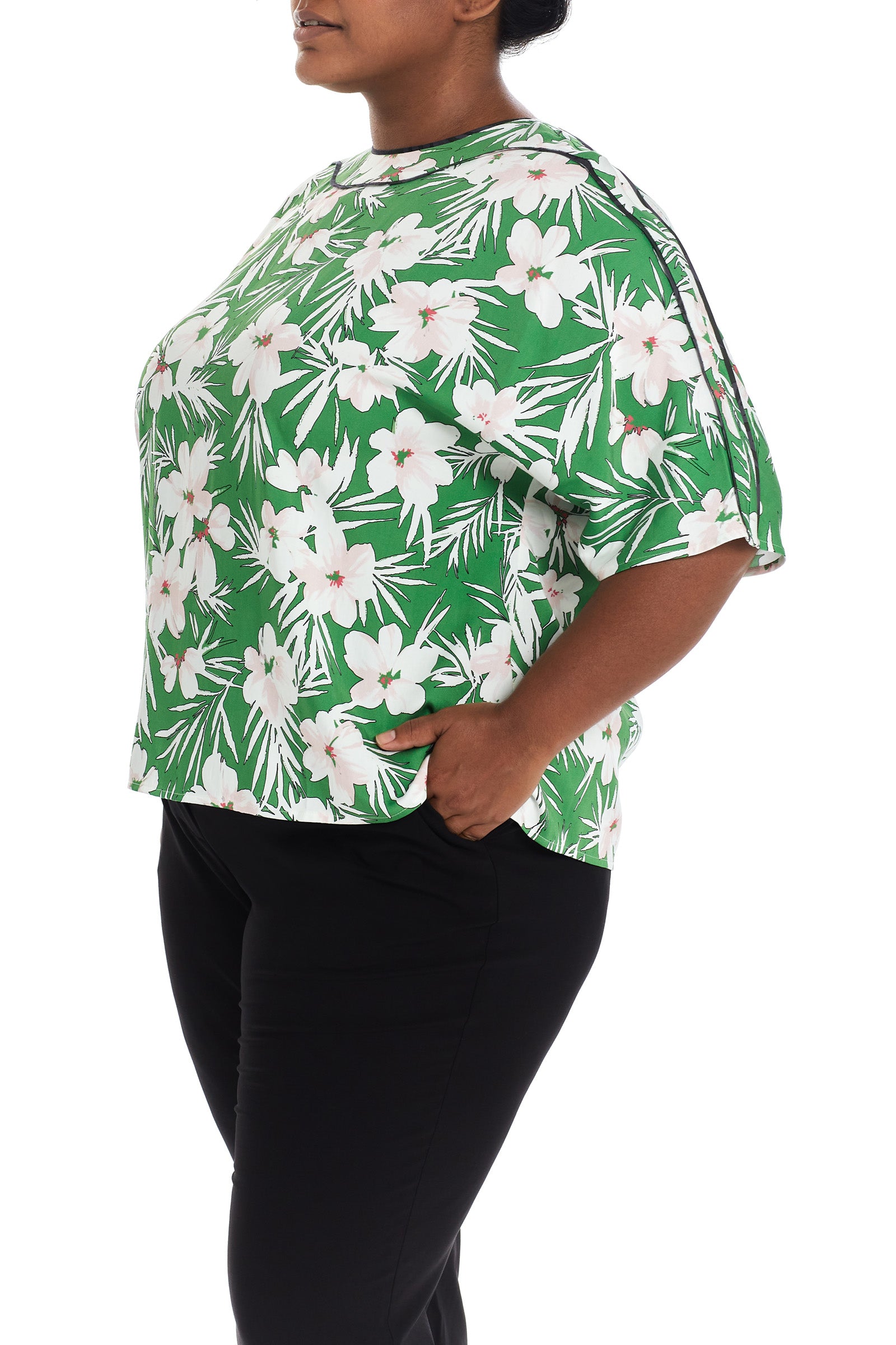 Kelly Multi | Soft Shirt - Side View