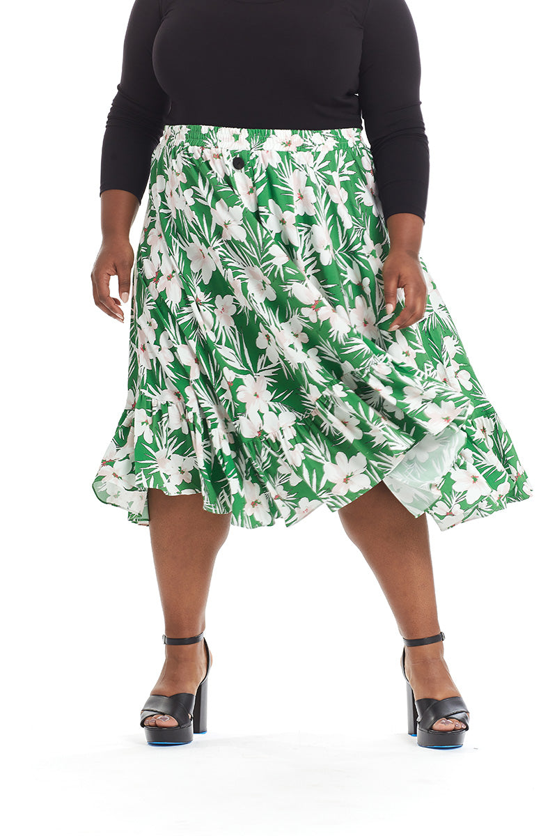 Carmen Flounce Skirt by DesignerStitch Patterns | tinkerandstitcher