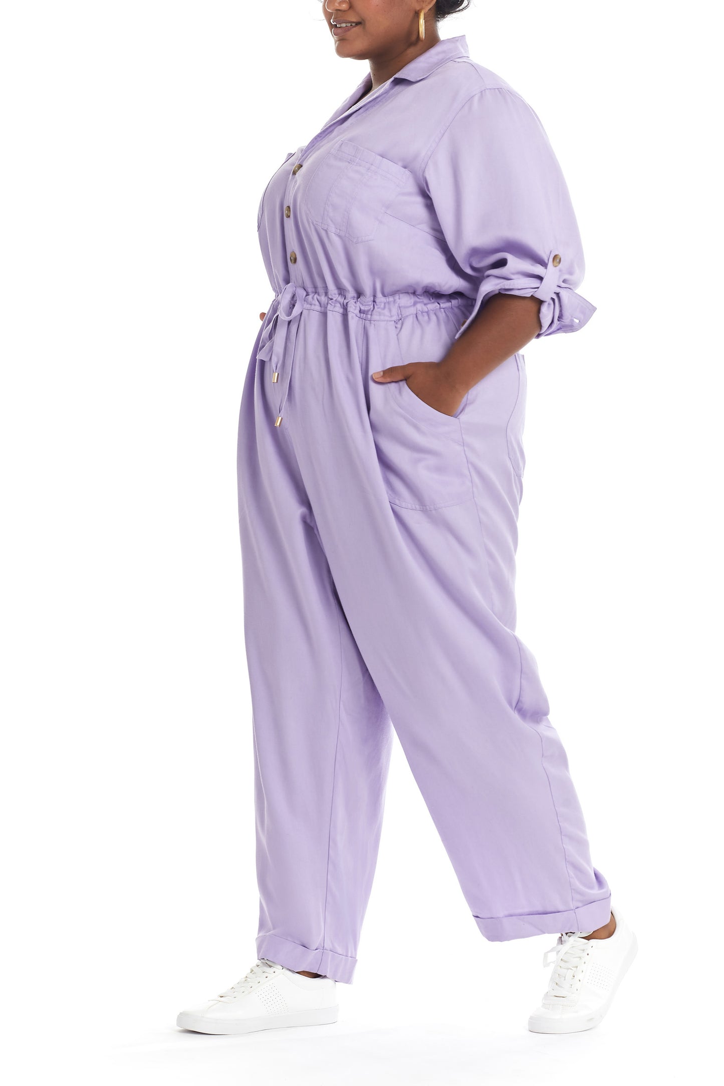Orchid | Jumpsuit - Side View