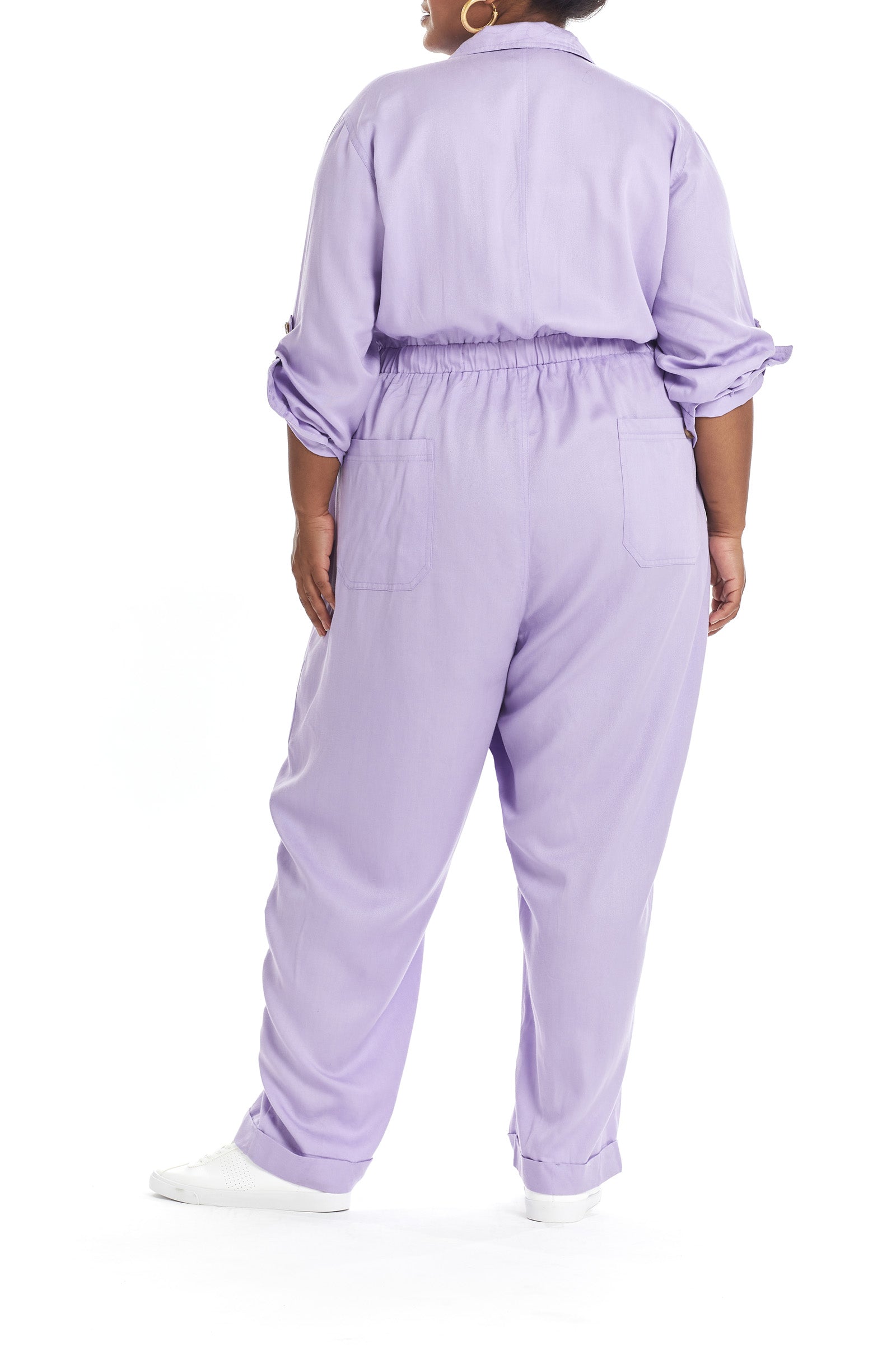 Orchid | Jumpsuit - Back View
