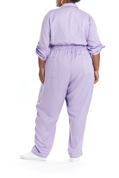 Orchid | Jumpsuit - Back View