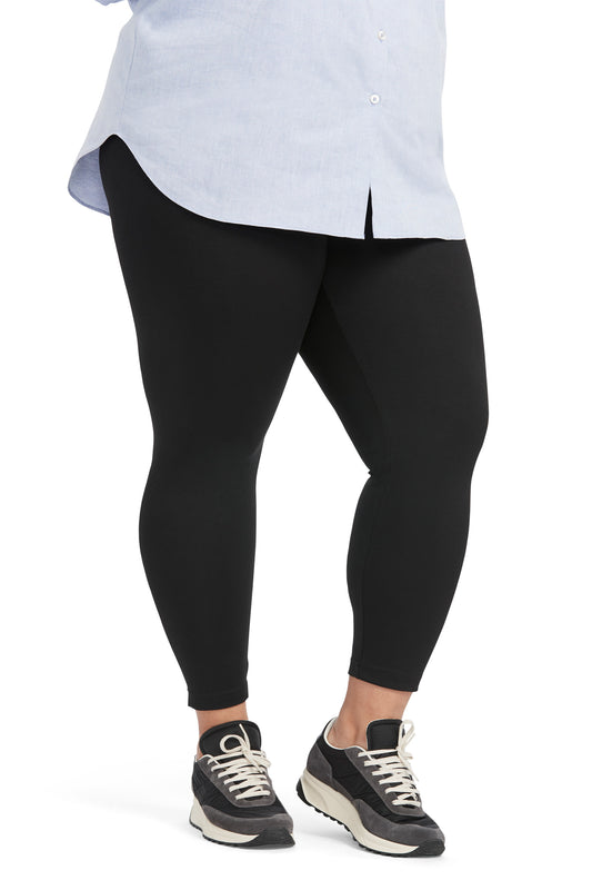 Black | Goldie Leggings - Shape B - Front View