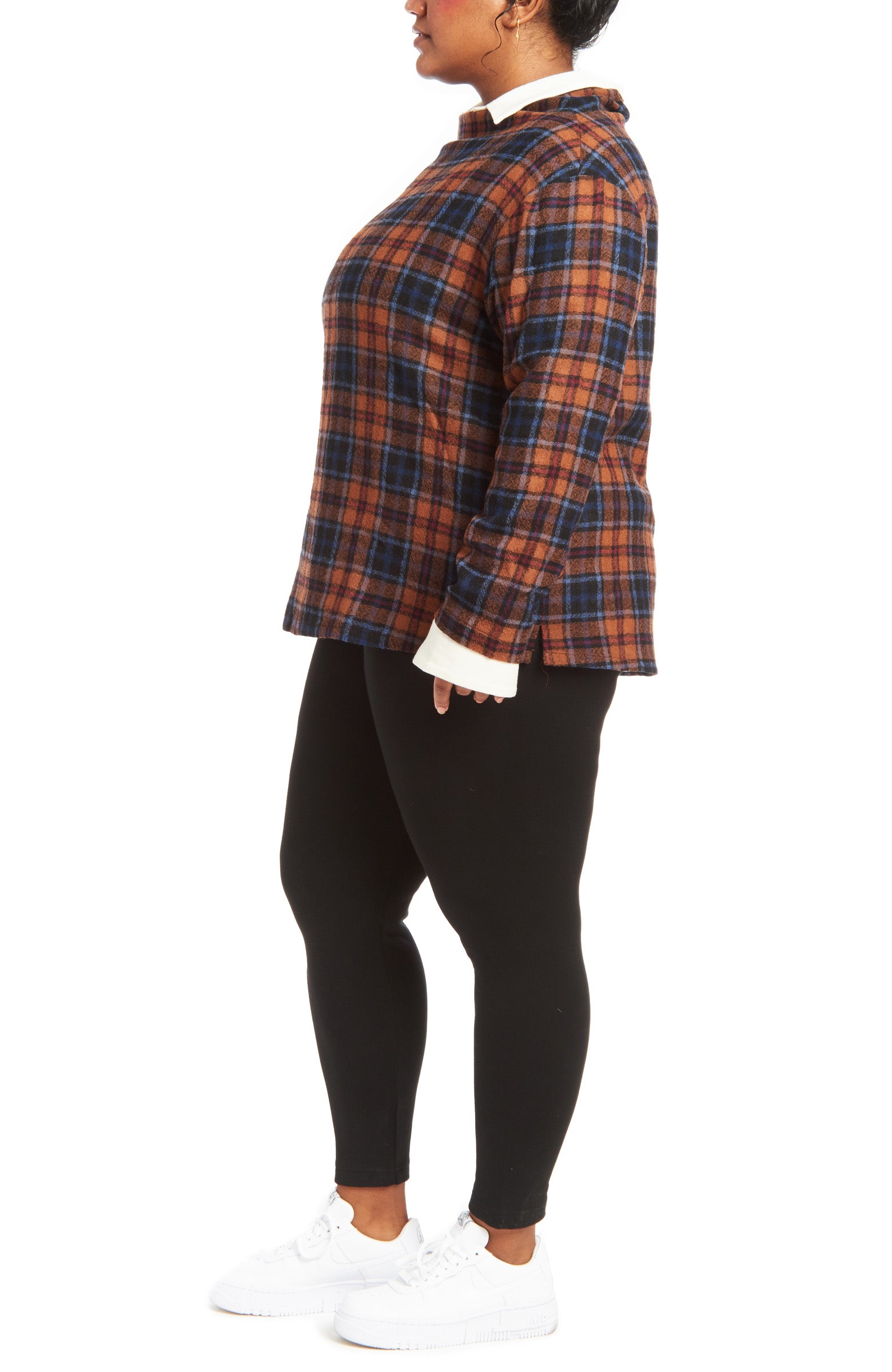 Raspberry multi | Anette Funnel Top - Side View 