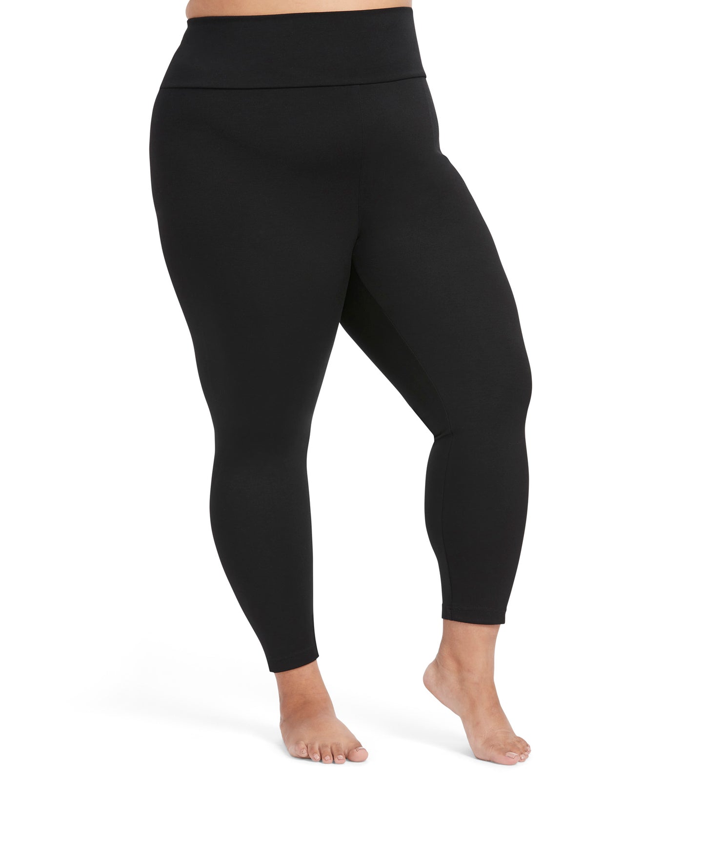 Black | Goldie Leggings - Shape B - Front View