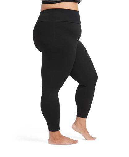 Black | Goldie Leggings - Shape B - Side View